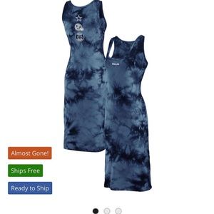 Dallas cowboys dress (heavy material)